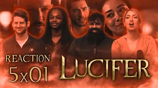 Lucifer - 5x1 Really Sad Devil Guy - Group Reaction