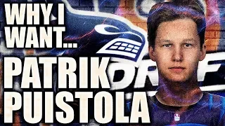 Why I Want: Patrik Puistola - The ELIAS PETTERSSON Style (Canucks 2019 NHL Entry Draft - Report)
