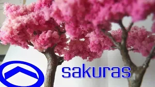 COSICAS NOOB - SAKURA - TUTORIAL ÁRBOLES EN MINIATURA