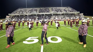 Heavy Weight Musik and Tio Choko Dance With Marching Band