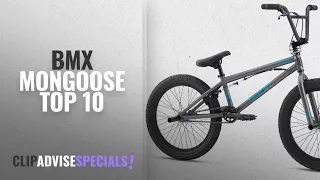 Top 10 BMX Mongoose [2018]: Mongoose Legion L20 20" Wheel Freestyle Bike, Grey, One Size