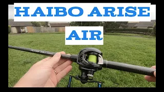 Wow! Haibo Arise Air BFS Reel ..... Mavllos Plume BFS rod casts 1 gram lure