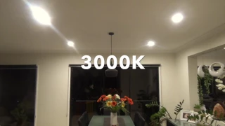 Transition between 3000, 4000, 6000 K