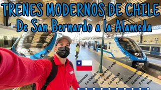 Reaccionando a los trenes modernos de Chile 🚆 | Desde San Bernardo a la Alameda