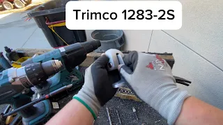 How to Install a Trimco 1283-2S Floor Stop Holder