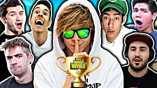 🏆 YT BATTLE ROYALE FORTNITE 🏆 | MOMENTOS GRACIOSOS | RUBIUS, AURON, IBAI, GREFG, ALEXBY, LOLITO