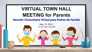 Virtual Town Hall  Meeting for Parents