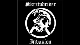 Skrewdriver "Invasion" 7" version Rock-O-Rama Records RRR47 from 1984