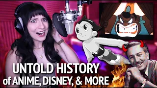 The Untold History of Voice Over Part 2 🎙 ANIME, DISNEY, & BANNED CARTOONS