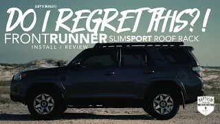 FrontRunner SlimSPORT Roof Rack *Install/Review on the 5Th Gen 4Runner*