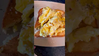 Scrambled Eggs with Ricotta Cheese - Good Source of Protein!