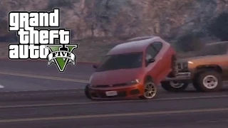 Best Car Crash Compilation #8 In Grand Theft Auto 5 (GTA V)