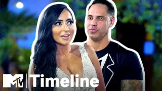 Angelina & Chris’ Relationship Timeline 🔥 Jersey Shore: Family Vacation
