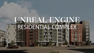 Residential complex in Unreal Engine 5 | Architectural Visualization in Unreal Engine