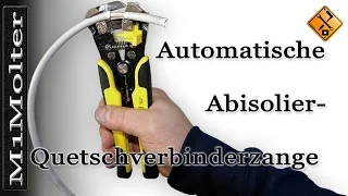 Automatische - Abisolierzange / Quetschverbinderzange erklärt von M1Molter