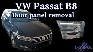 VW Passat B8 door panel removal - Tutorial