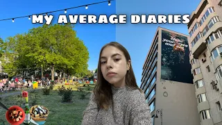 My Average Diaries | What I eat 🥞 food truck festival 🌯 skincare haul 🌱 typical days 💻 (eng)