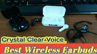 3 Wireless's Earbuds Buy Online Ali Express Only 5.75 Big Discount Offer Black / White & Neckband