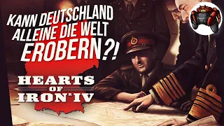 Die UNMÖGLICHE Challenge? Das Deutsche Reich ALLEINE auf ELITE + Expert AI #6 ★ Hearts of Iron 4 ★