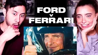 FORD V FERRARI | Matt Damon | Christian Bale | Trailer Reaction!