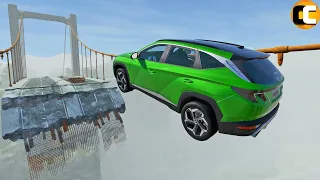 Expensive Cars vs  Broken Bridge Ep. 9 - BeamNG.Drive | Odycrash