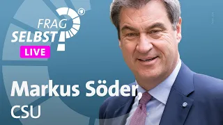 Eure Fragen an CSU-Chef Markus Söder | Frag selbst 2023
