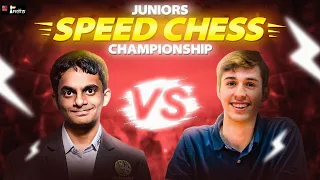 Nihal Sarin vs Nicholas Checa | Junior Speed Chess Championship 2021 | Commentary by Sagar & Amruta