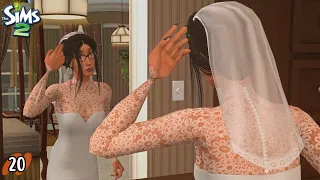 CASSANDRA FINALLY GETS MARRIED 👰🏻 | The Sims 2 Pleasantview | EP20