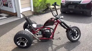 Mini Trike Chopper Build Complete Short