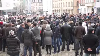 Anti-Flüchtlings-Demo von Russlanddeutschen in Ingolstadt (F) - 24.01.2016