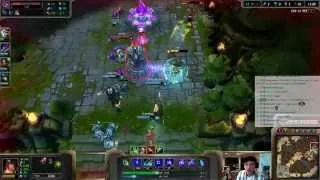 BoxBox plays Sivir with Nami vs Vayne Annie bot lane