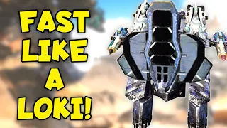 OMG! Crazy Buffed RHINO Fast Like A Loki | War Robots MAX Speed Mk2 Gameplay WR