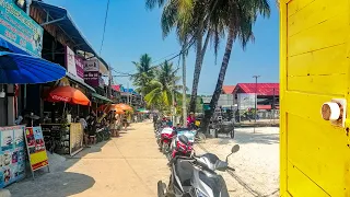 【4K Stroll】Charming Seaside Village Full of Happiness / Koh Rong Island - Cambodia