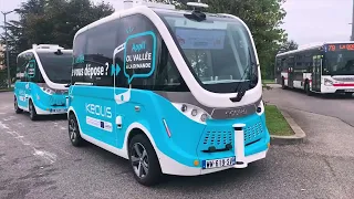 OL Vallée à la demande - Navette autonome à la demande by Padam Mobility
