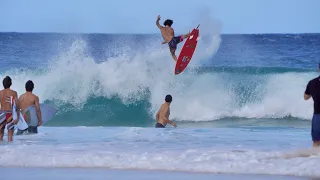 Ehukai Beach Park On A 1996 Round Nose Fish