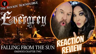 Metal Couple REACTS and REVIEWS - EVERGREY - Falling From The Sun (Official Video)