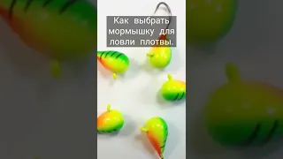 Как выбрать мормышку для ловли плотвы