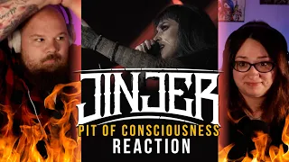 how does she do that?! | JINJER - "PIT OF CONSCIOUSNESS" LIVE in KIEV (REACTION)