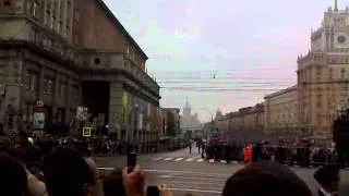 техника с парада победы. Москва 9 мая 2012