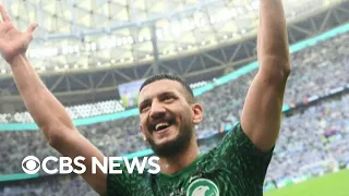 Saudi Arabia celebrates unexpected World Cup win