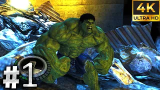 The Incredible Hulk - Walkthrough - Part 1 (PC 4K) [ULTRA HDR]