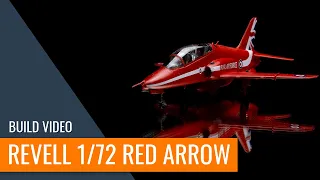 ⚒️RED ARROW Hawk T.1 Revell 1/72 Aircraft Plastic Model Making