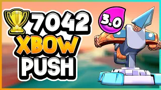 🏆7042 Top 1000 Ladder Push with 3.0 Xbow — Clash Royale