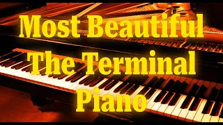 the terminal theme piano (Fountain Scene, Jazz Autographs) - John Williams (beautiful and relaxing)