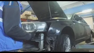 How to install Xenon Headlights DRL AUDI A6 4F By KiTT Tuning