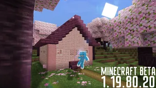 НОВЫЙ БИОМ/ БИОМ ЦВЕТУЩИЙ ВИШНИ В МАЙНКРАФТ БЕТА 1.19.80.20 / VOVACHIK MINECRAFT