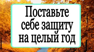 Поставьте себе защиту на целый год. | Тайна Жрицы |