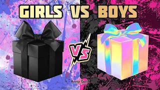 4k CHOOSE YOUR GIFT! 😍 GIRLS VS BOYS! 🎁  Anna Gold 😍