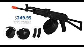 Echo1 Rifle Dynamics AK700 Full Metal Airsoft AEG Rifle Review!