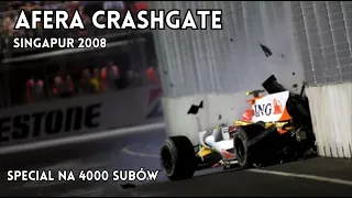 SINGAPUR 2008 - AFERA CRASHGATE. Największa ustawka w historii Formuły 1! (SPECJAL NA 4000 SUBÓW)